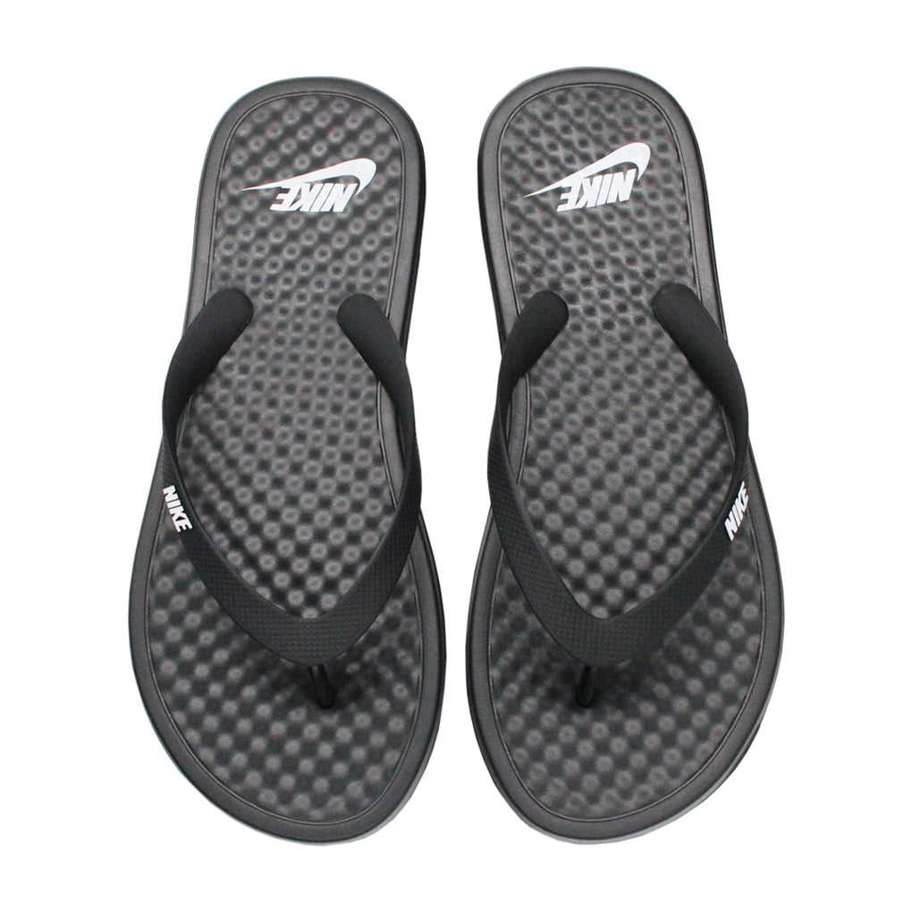  Nike Women's Ondeck Flip-Flop, Black/White, 7